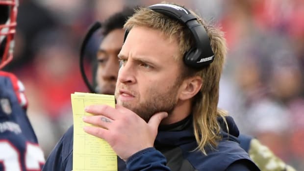 New England Patriots assistant coach Steve Belichick